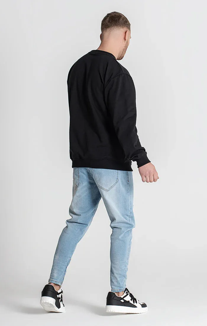 Black Zipper Sweat