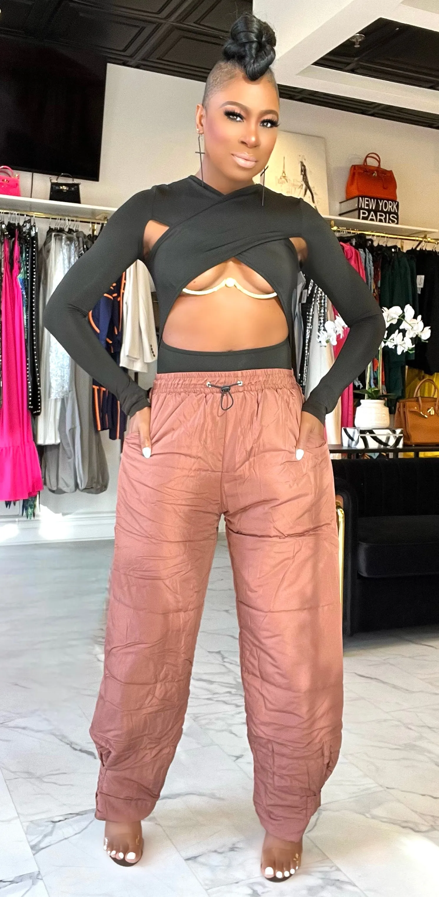 BROWN SUGAR | SKI PANTS