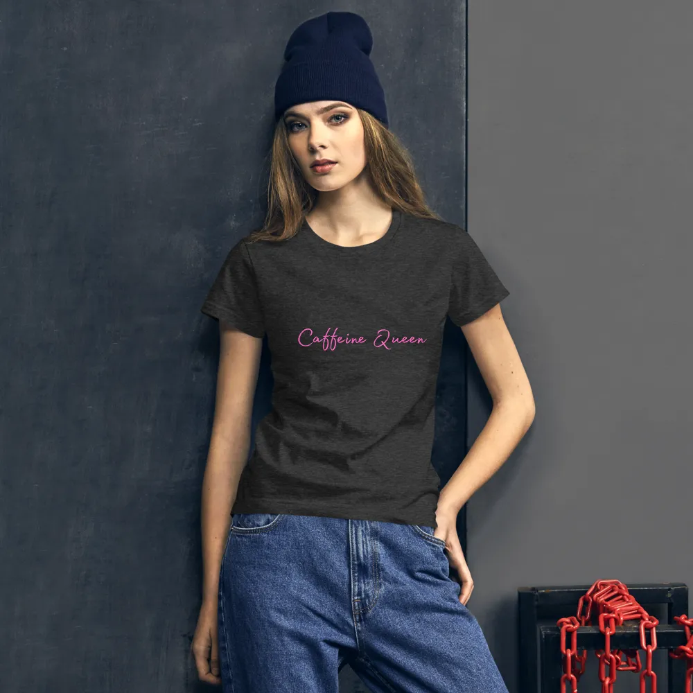 CAFFEINE QUEEN Women's short sleeve t-shirt