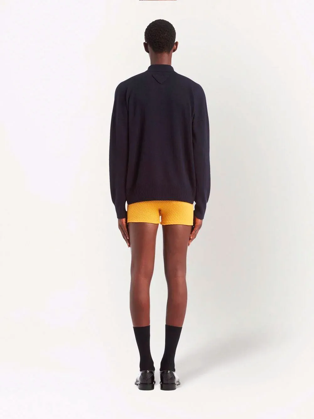 Cashmere polo shirt