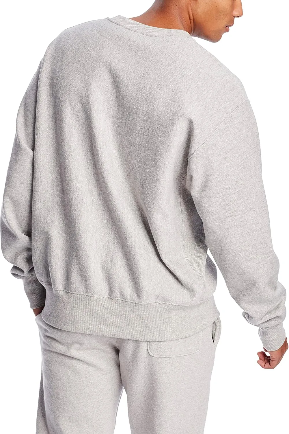 Champion Men's Crewneck Sweatshirt, Reverse Weave, Heavyweight Fleece Sweatshirt For Men