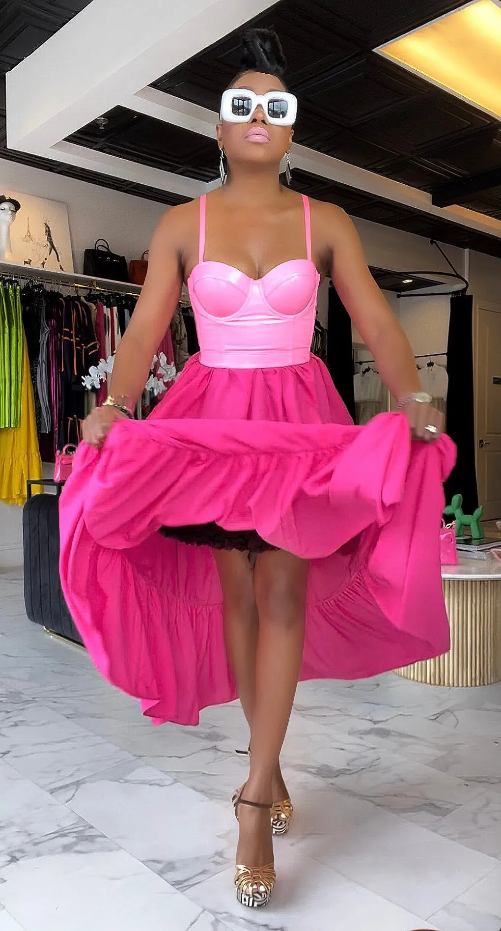 CHICKA BOOM | CROP BUSTIER