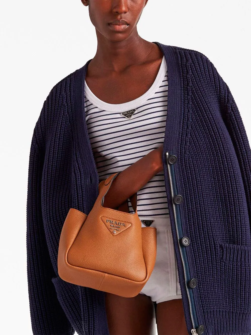 Chunky-knit cardigan
