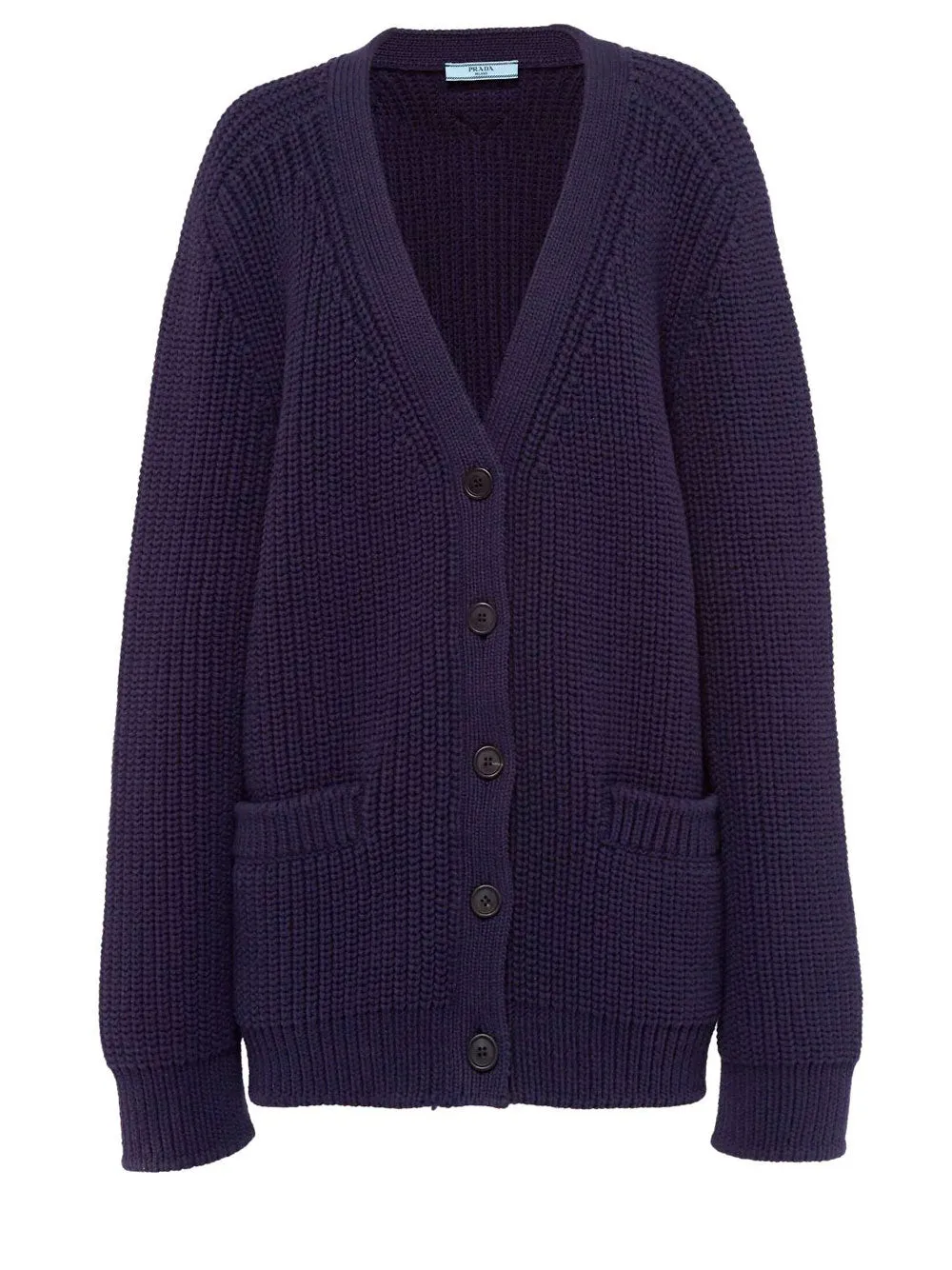 Chunky-knit cardigan