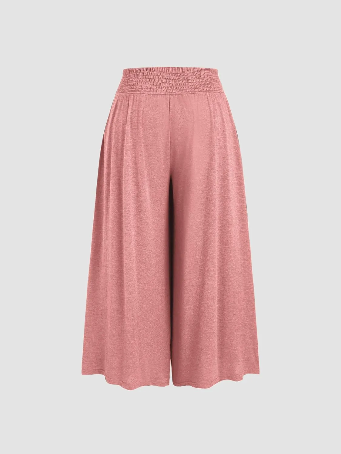 CIDER Womens Plus Size Wide Leg Pants Palazzo Flowy Loose Fit Casual Lounge Pants with Pockets