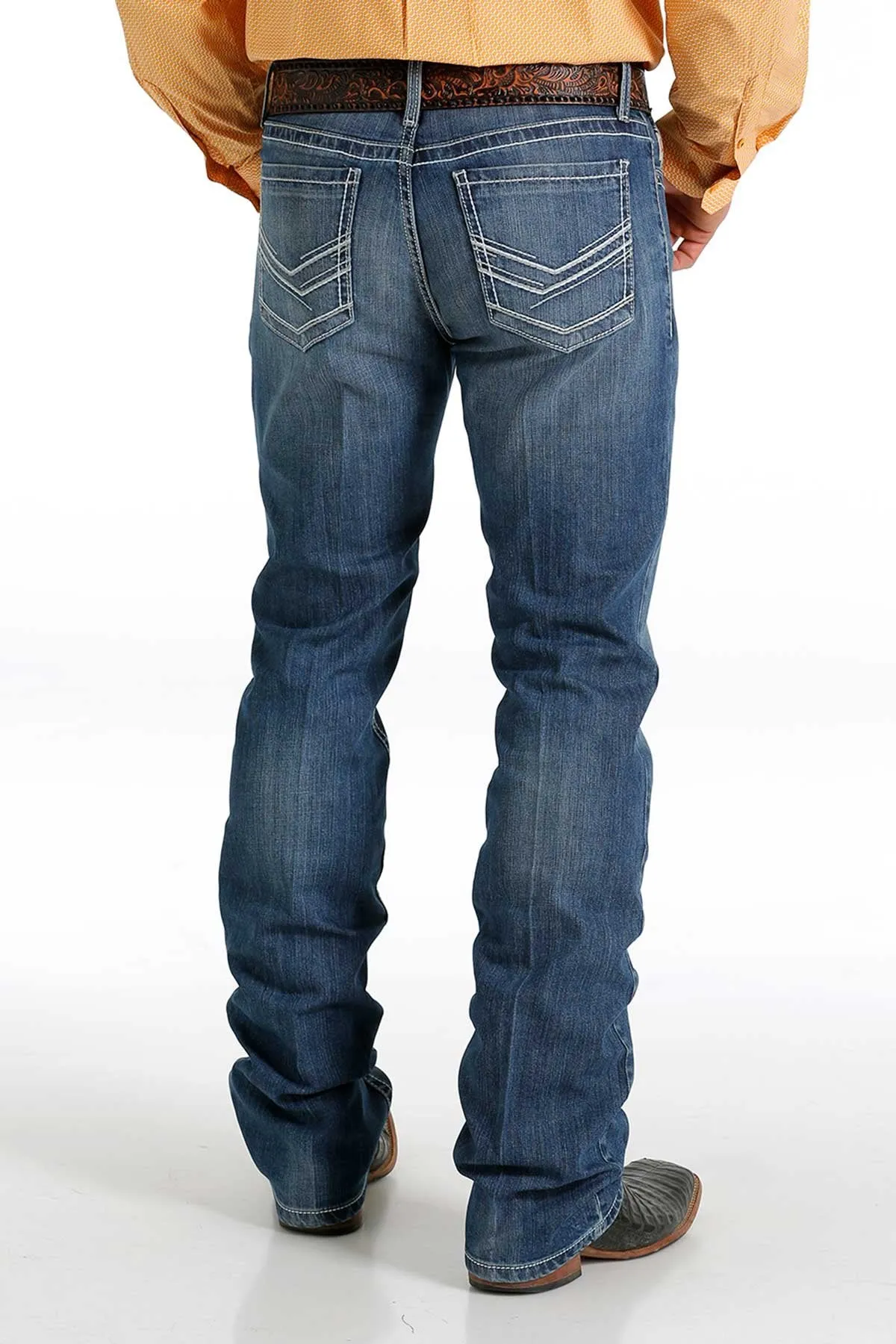 CINCH MEDIUM STONEWASH SLIM FIT IAN JEAN