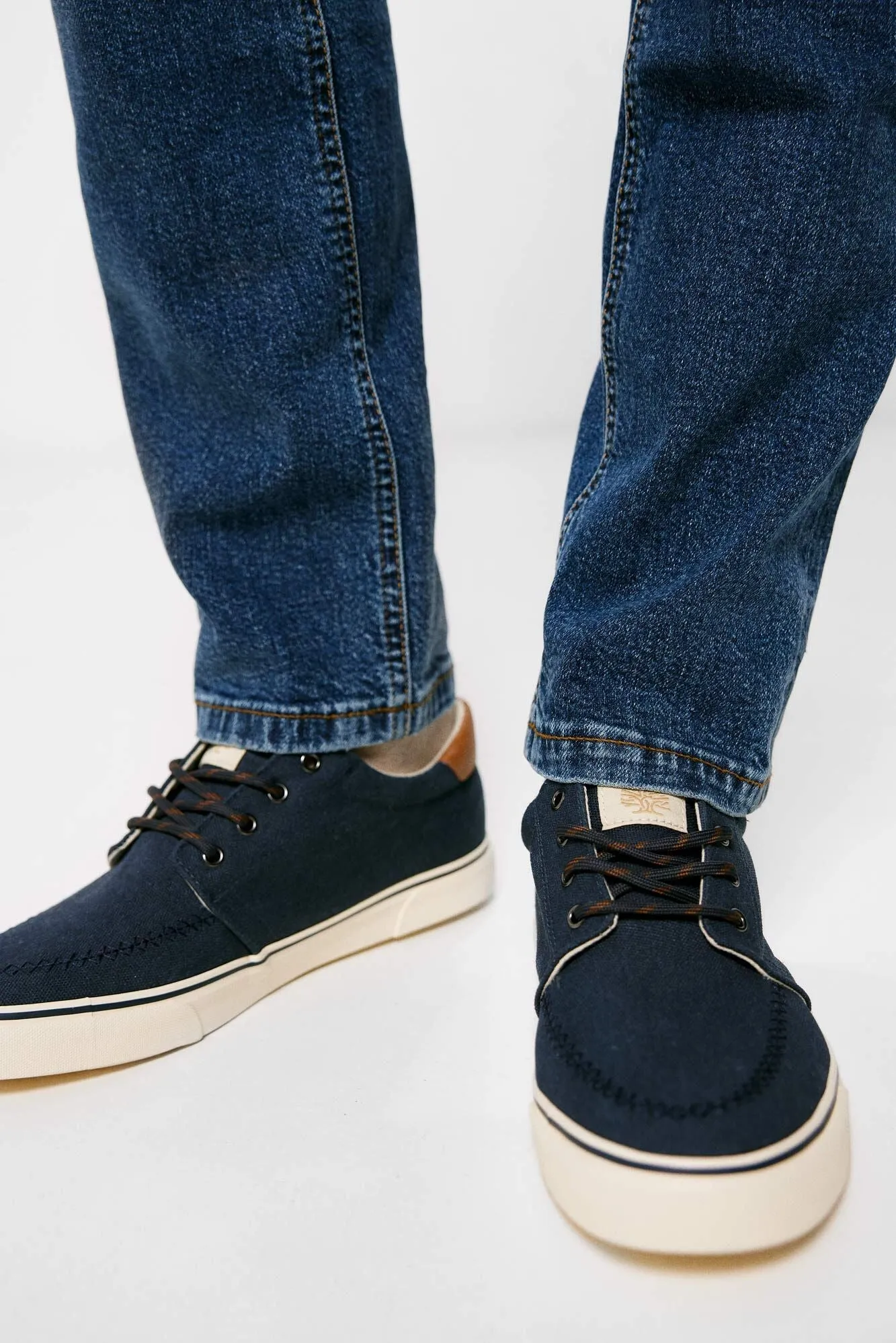 Dark wash slim fit jeans