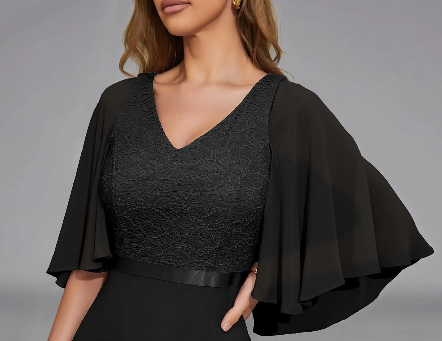 DRESSTELLS Womans Wedding Guest Formal Dress, 2025 Summer Bridesmaid Party Long Prom Church Dresses