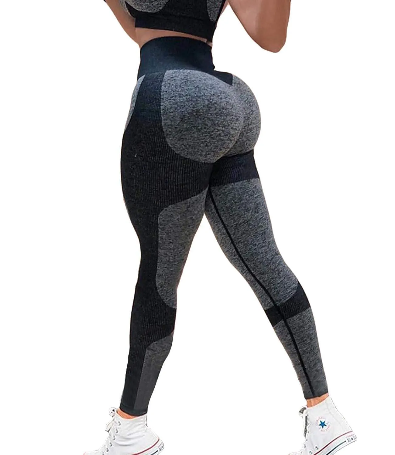 FITTOO Women's Tone in Tone Ultra Soft Breatheable Yoga Pants