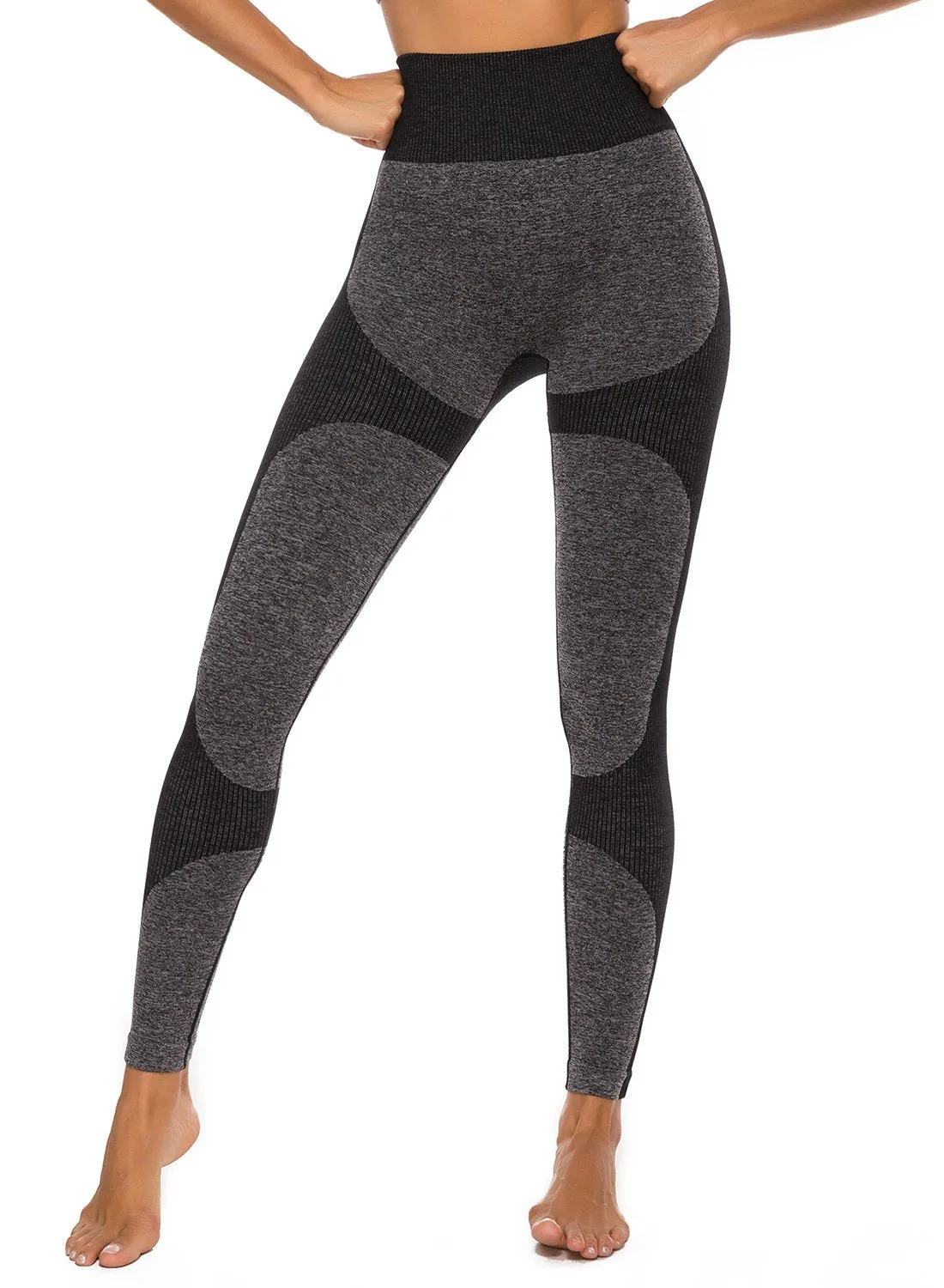 FITTOO Women's Tone in Tone Ultra Soft Breatheable Yoga Pants