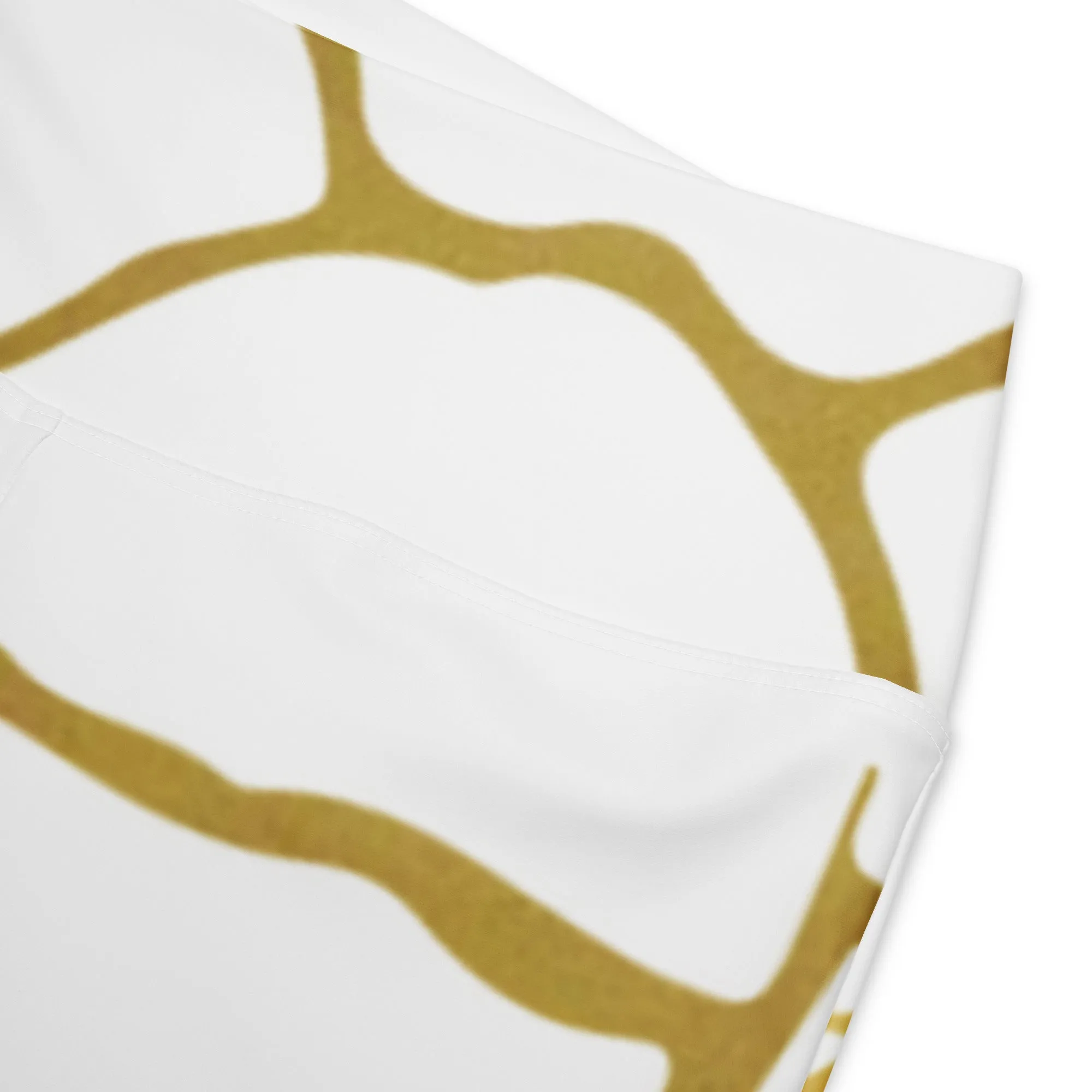Flare Gold Print Leggings, lioness-love