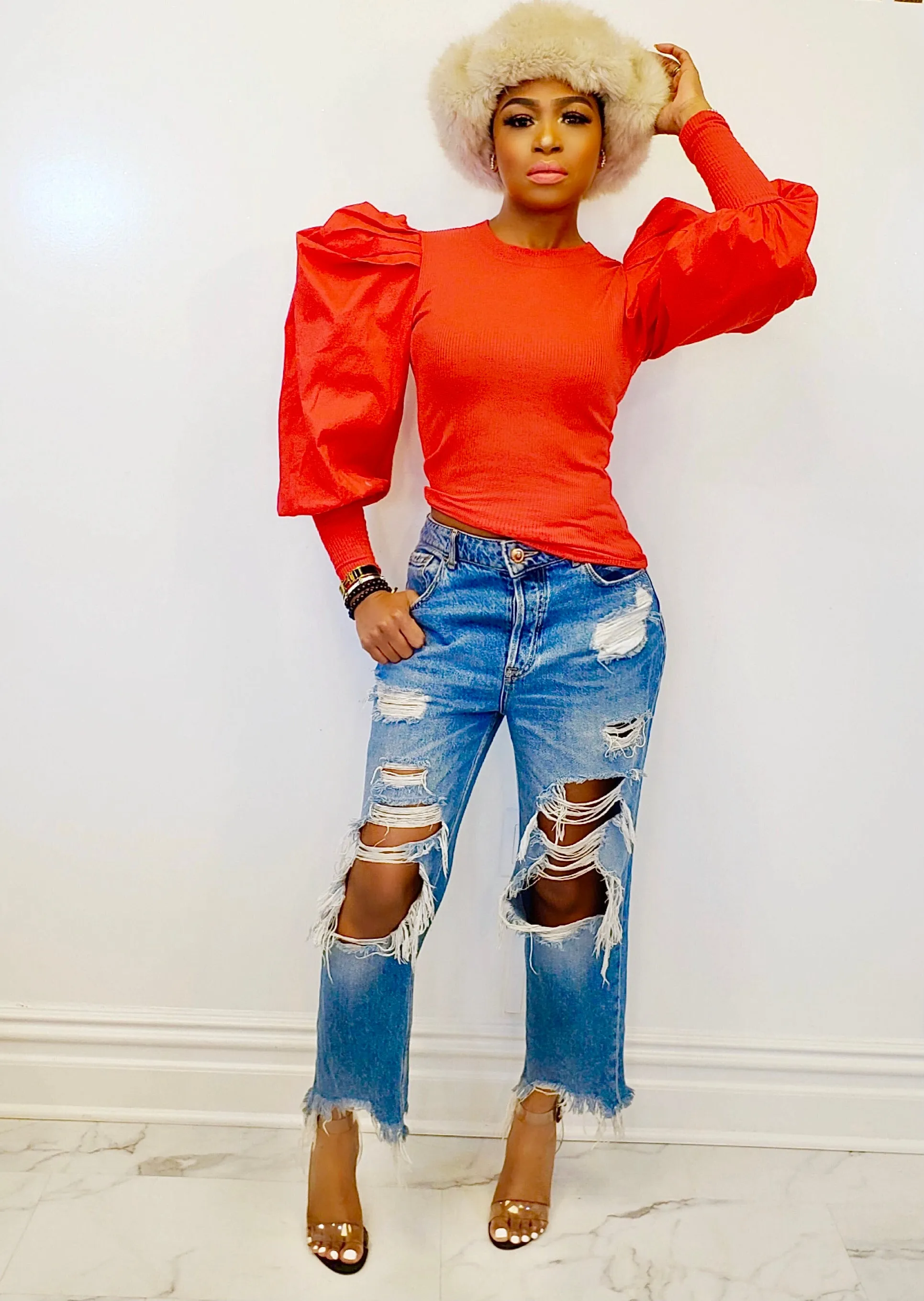 ISSA MOOD | RIBBED TOP (Size S - 3XL)