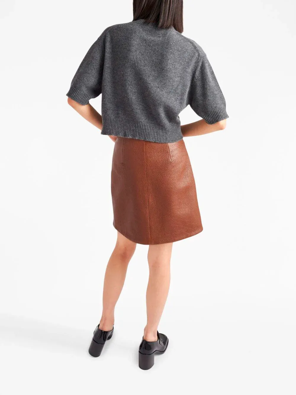 Logo-embroidered knit jumper
