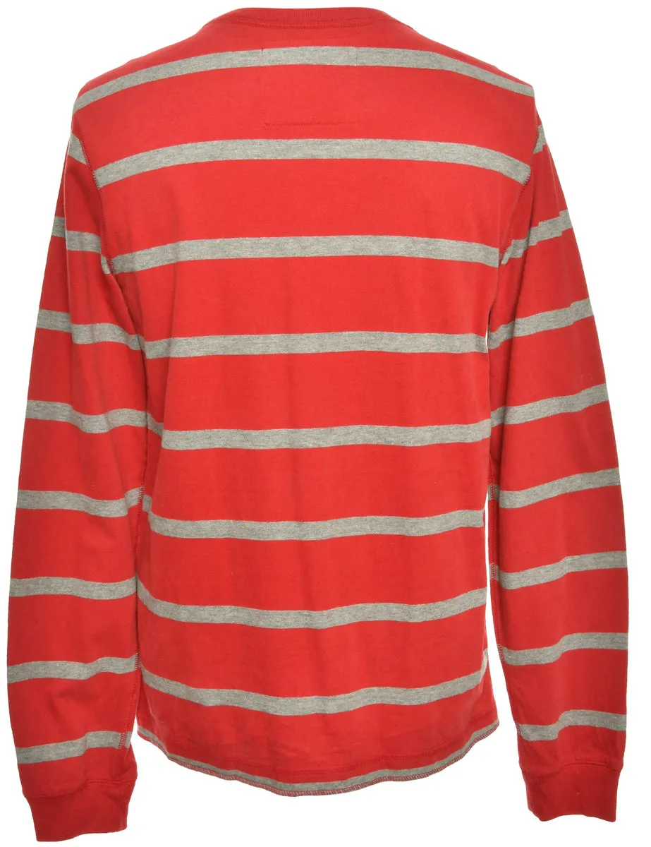 Maroon Printed T-shirt - S