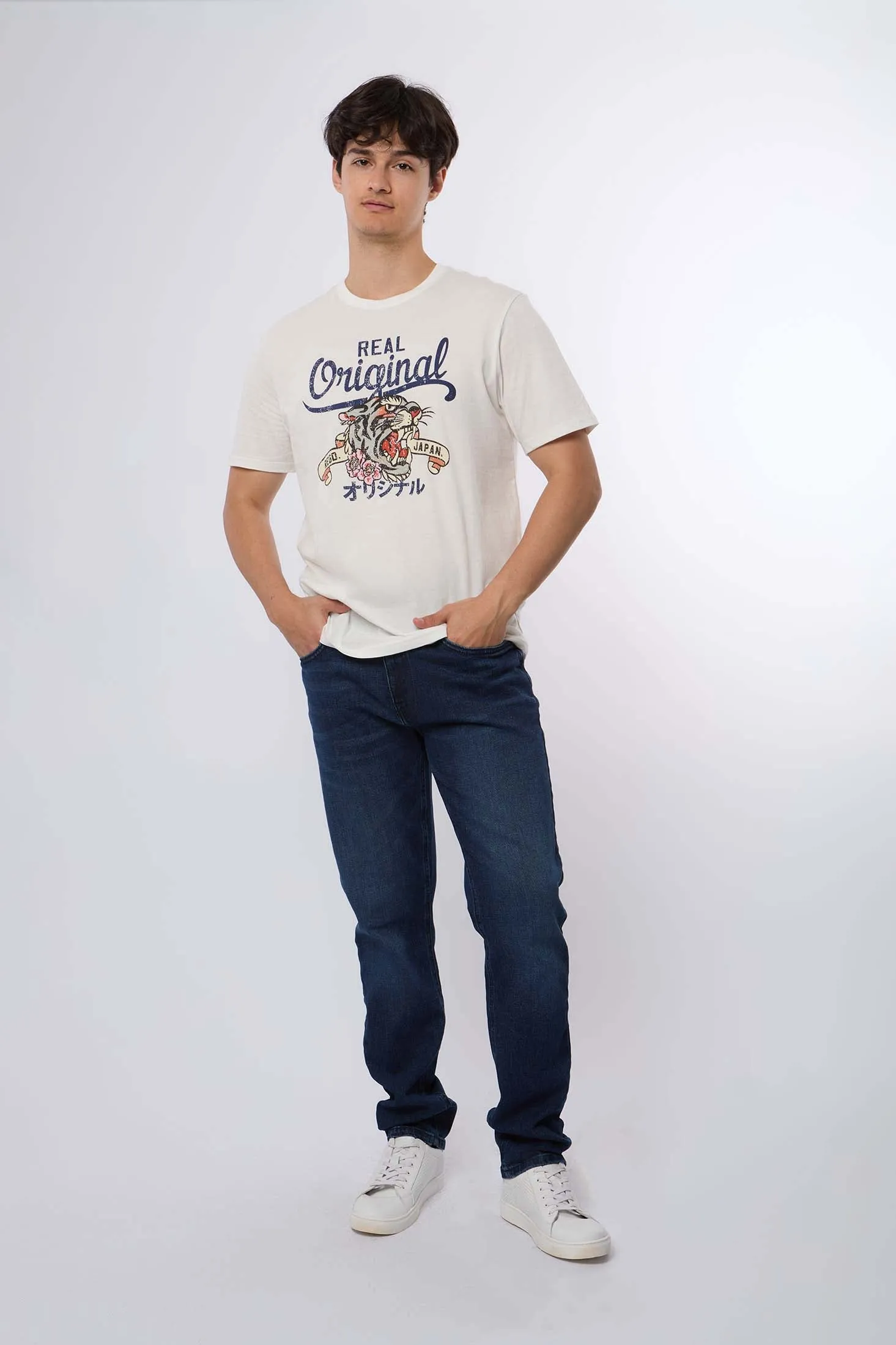 Men Denim  Slim Fit JeansBlue