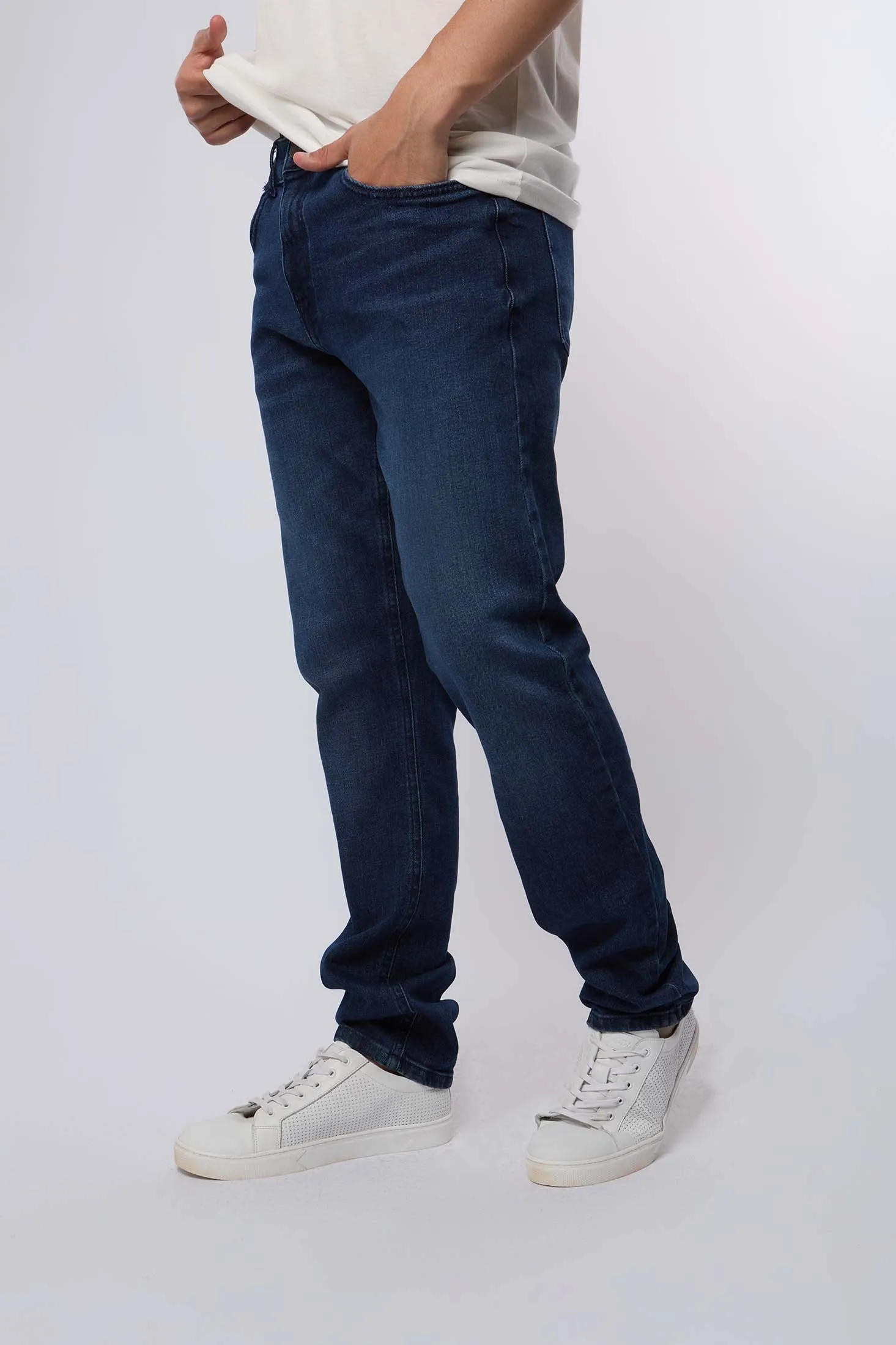 Men Denim  Slim Fit JeansBlue