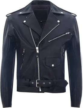 Men Leather Jacket - Lambskin Winter Vintage Motorcycle Biker Jacket, Coat Soft & Stylish Moto Ride & Racing Jacket's