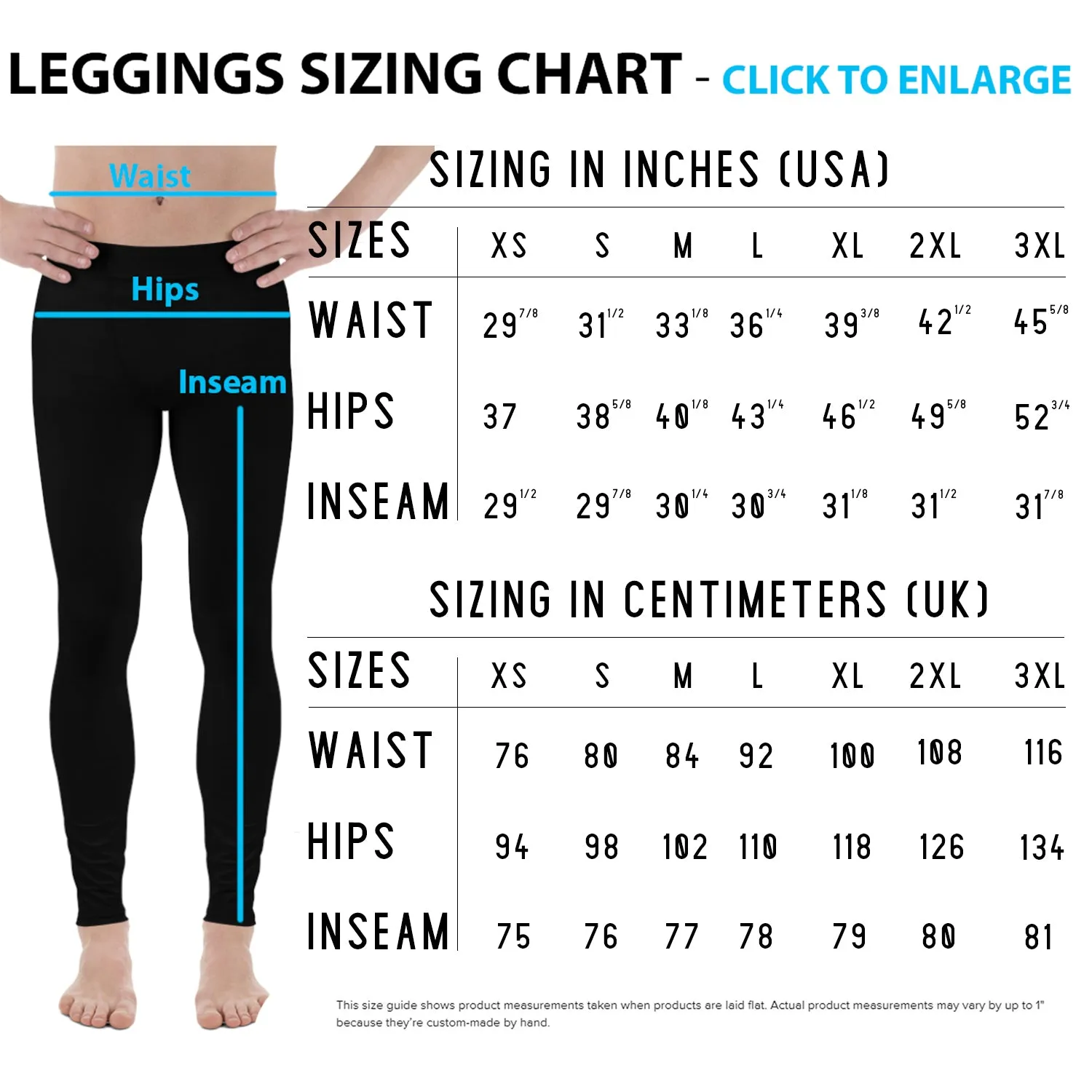 Men's Blue Geometric Triangles Leggings