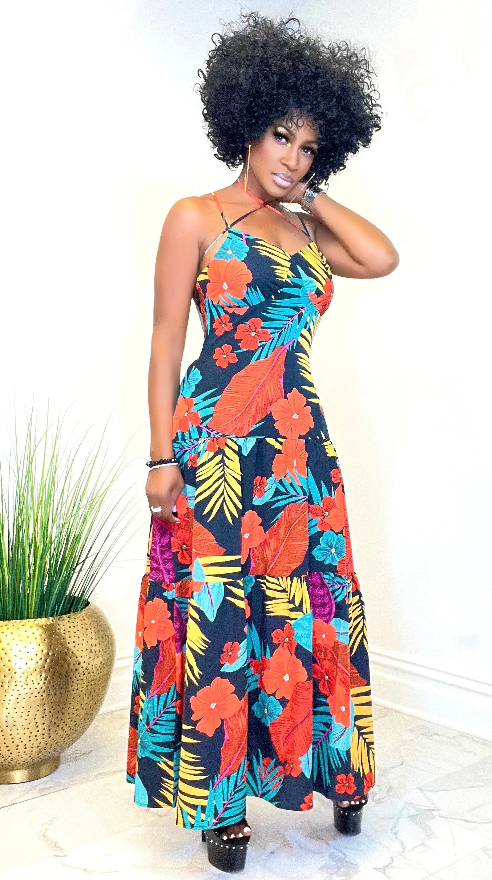 MILE HIGH FLORAL SUNDRESS