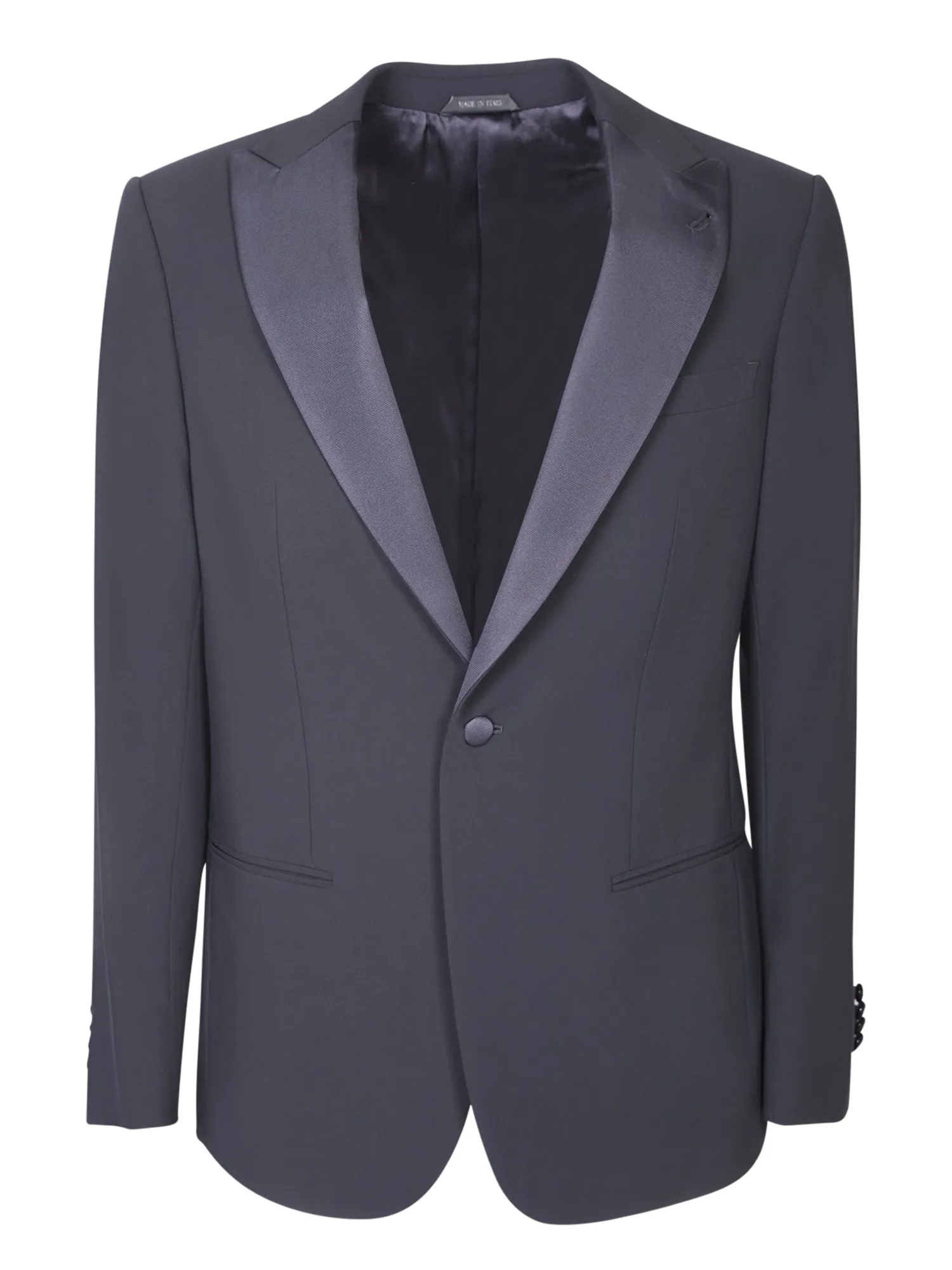 Navy Blue Tuxedo Suit