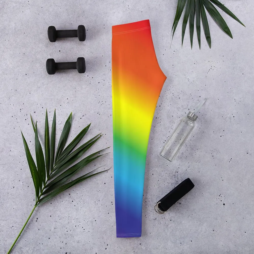 Ombré Rainbow Leggings