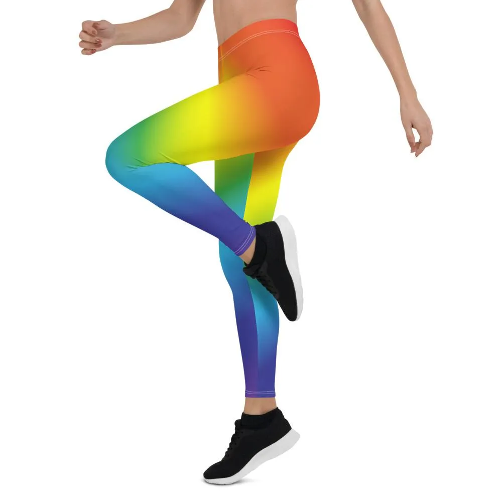 Ombré Rainbow Leggings