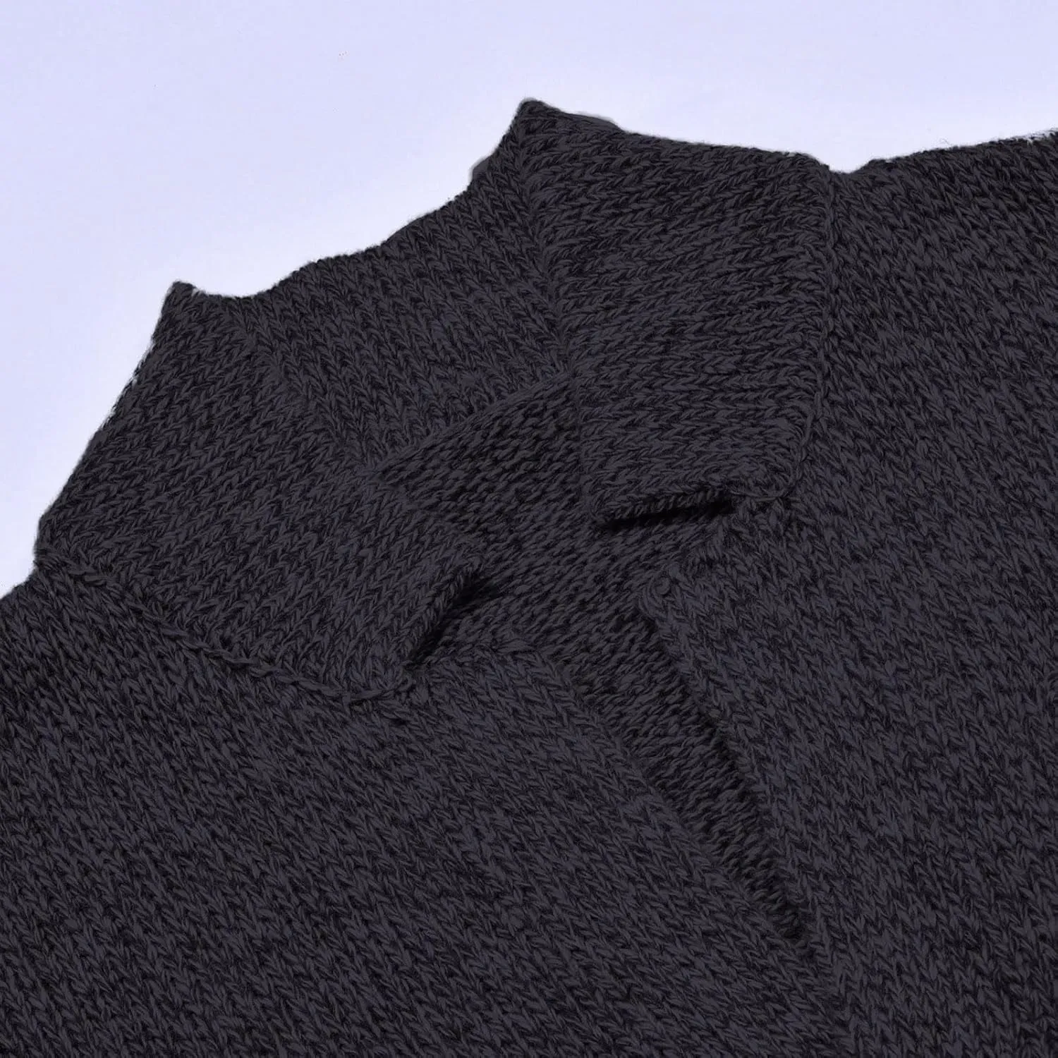 PeQAQ Mens Cardigan Sweater Cable Knit V Neck Button up Sweaters Winter Soft Warm Ribbed Cardigan Sweater Jacket with Pockets