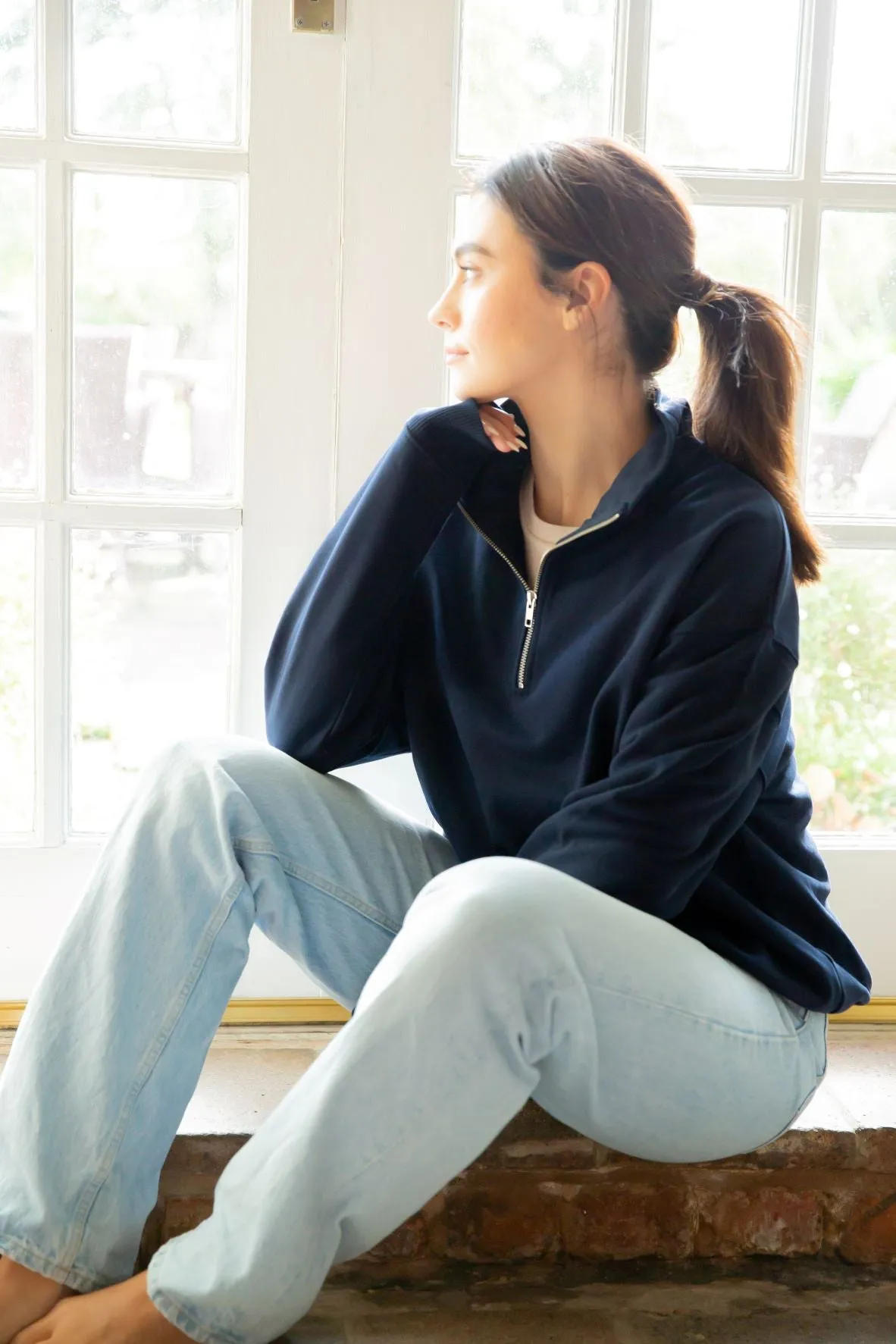 "Inhale Exhale" Sunday Sweatshirt