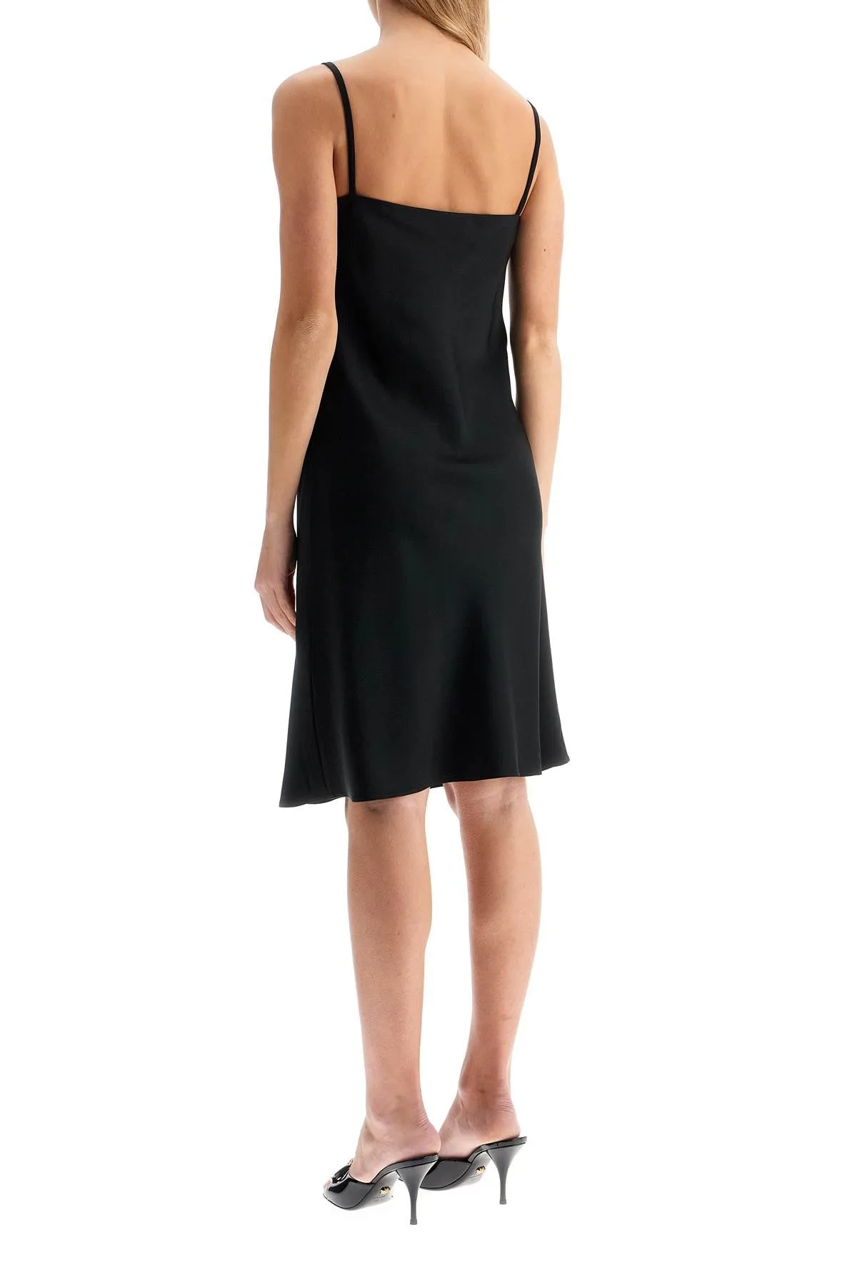 Safety Pin Satin Dress
