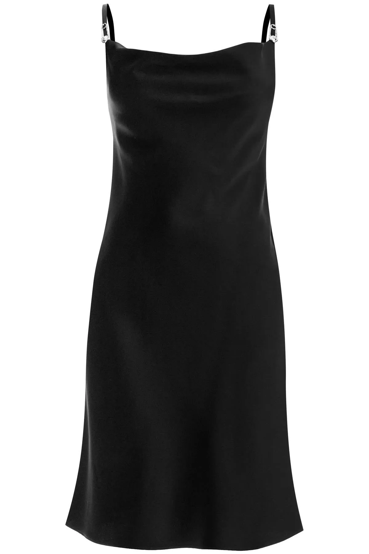 Safety Pin Satin Dress
