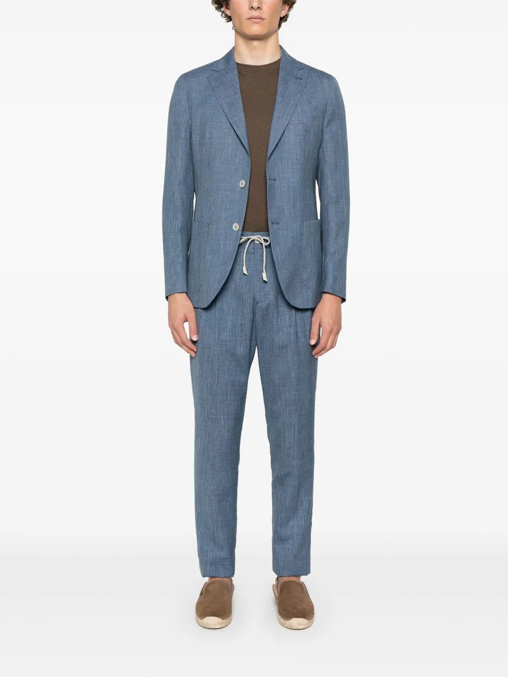 single-breasted suit