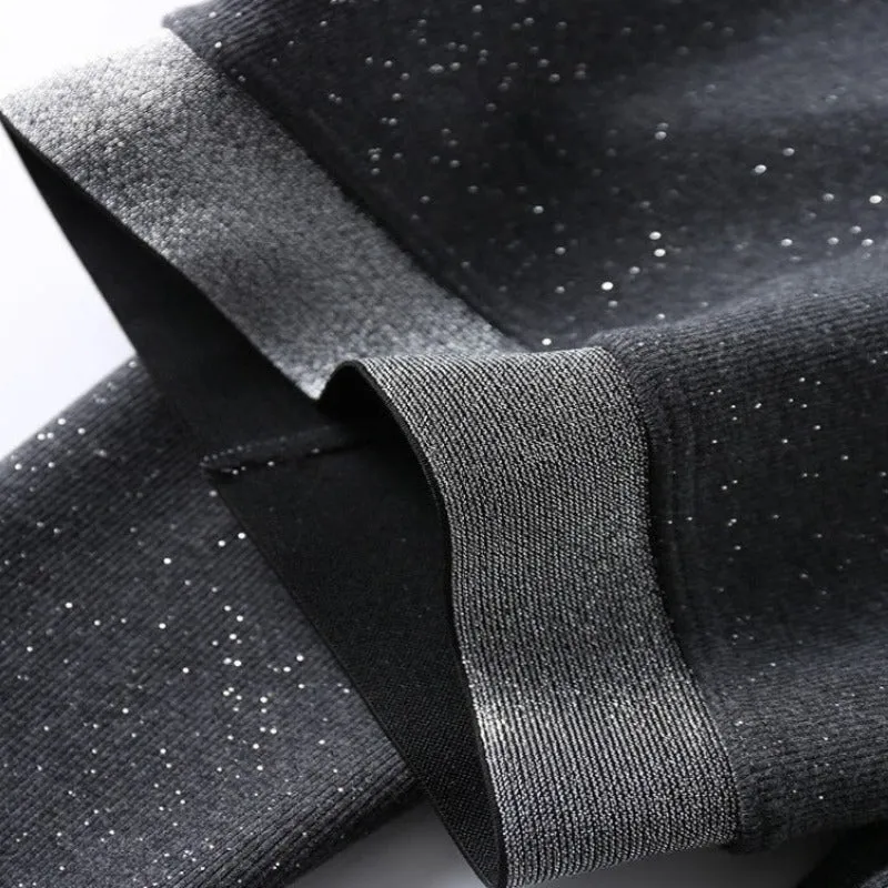 Spandex High Waist Shiny Leggings