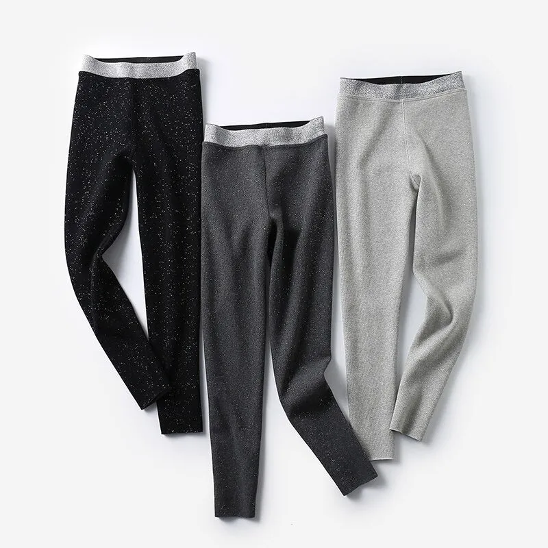 Spandex High Waist Shiny Leggings