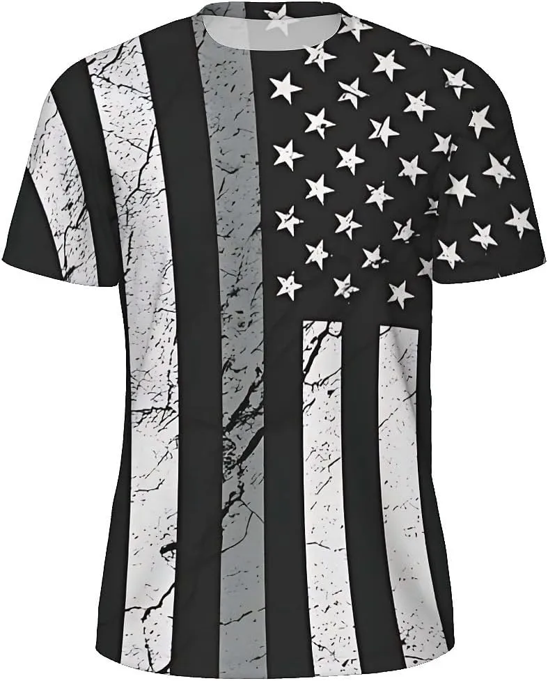 T-Shirts for Men Boys Unisex 3D Printed Shirts Short Sleeve Graphic Tees Shirt