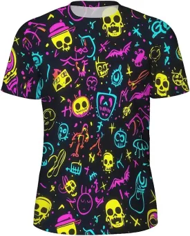 T-Shirts for Men Boys Unisex 3D Printed Shirts Short Sleeve Graphic Tees Shirt