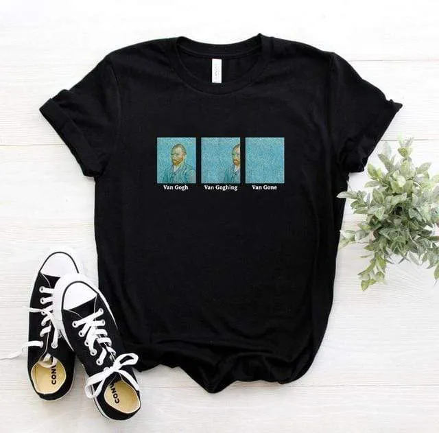 Tees Women T Shirt Print Letter T-shirt Casual White Black Pink
