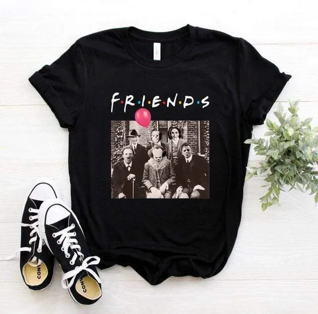 Tees Women T Shirt Print Letter T-shirt Casual White Black Pink