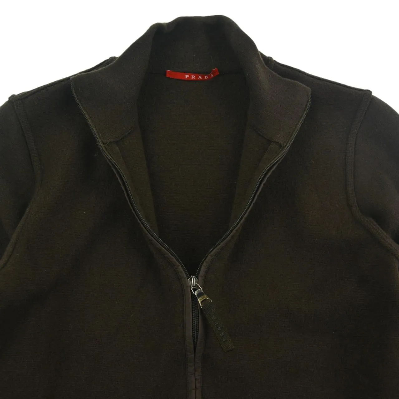 Vintage Prada Knitted Zip Up Jumper Woman’s Size  S