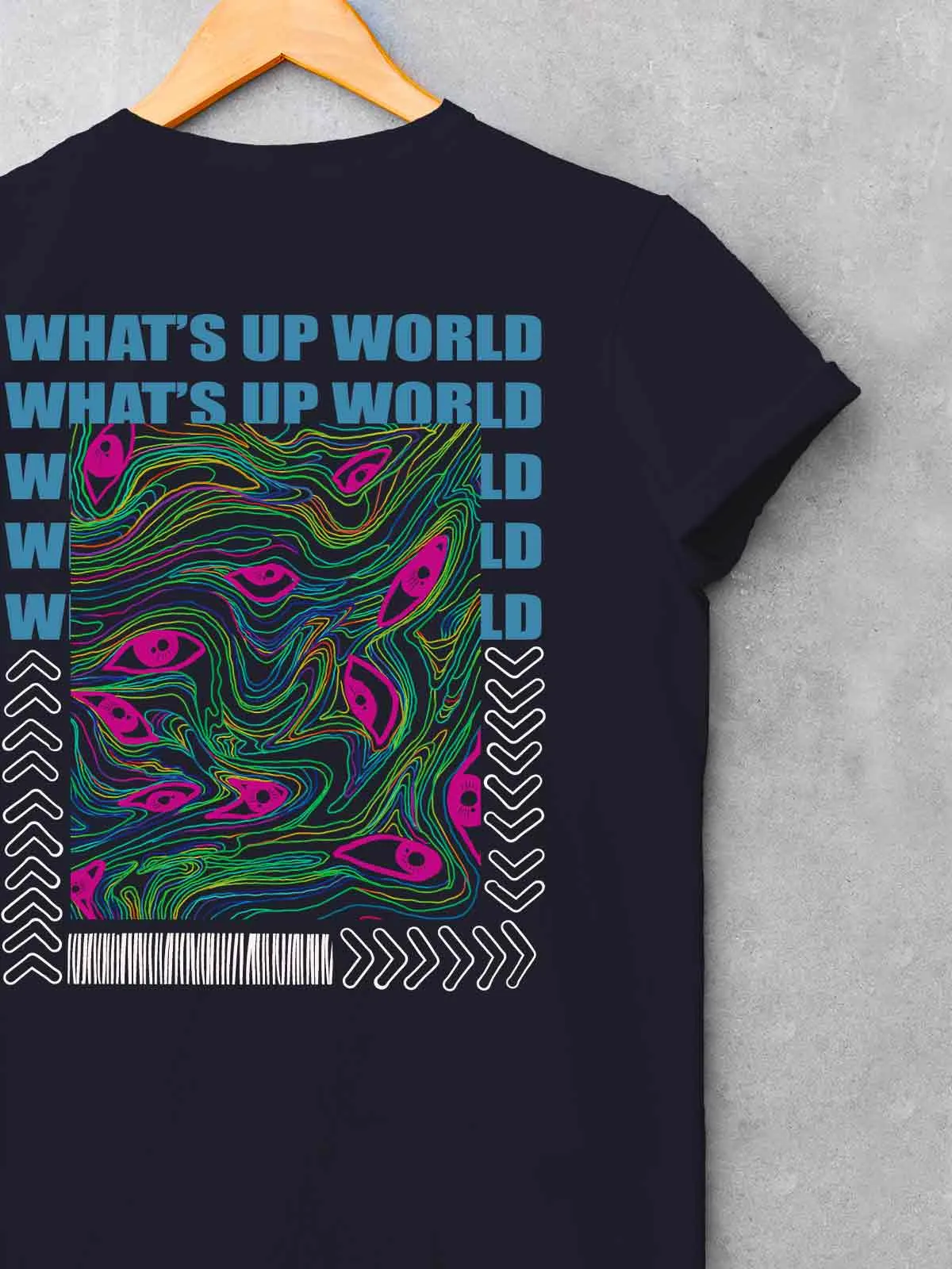 What’s up World? | Backprint T shirt