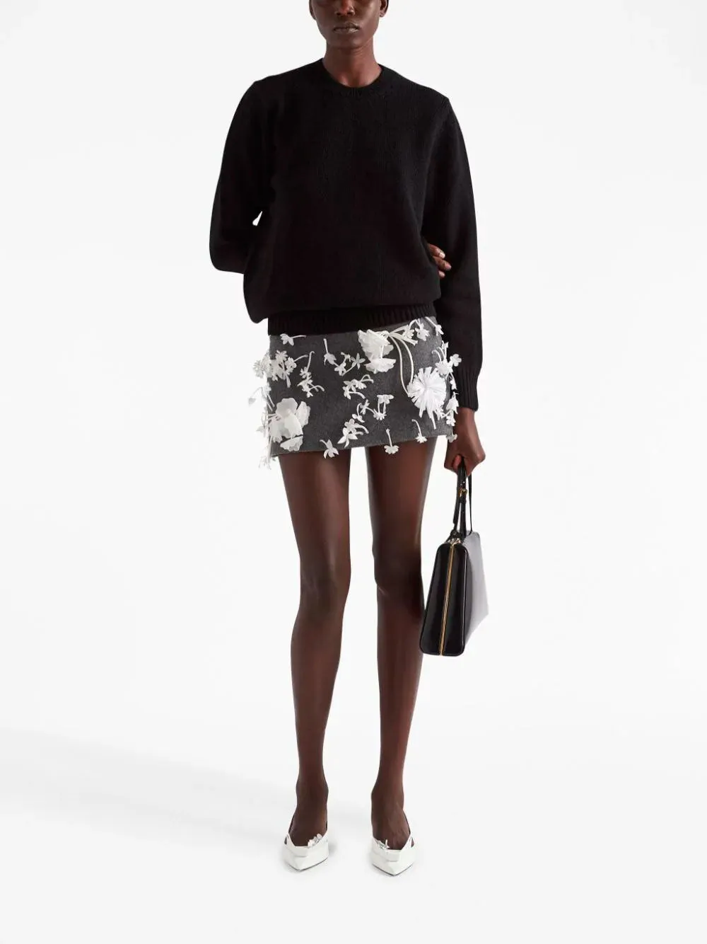 Wool and cashmere jumper